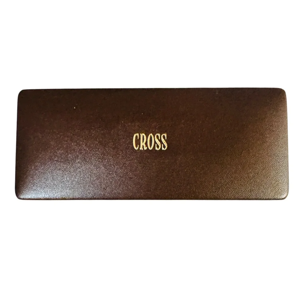 Cross 10KT Gold Filled Ballpoint Pen and 0.5mm Pencil Set GE Emblem Vtg 450105